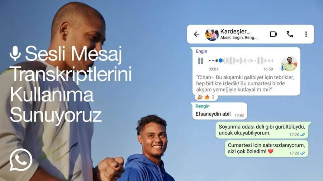 WhatsApp’a gelen yenilikler: Sesli mesajı yazıya dökme ve daha fazlası 2